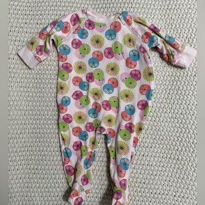 Kissy Kissy Pima cotton sleeper with umbrellas